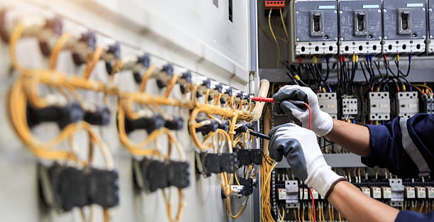 Professional Electrician technician working in Carrboro, NC